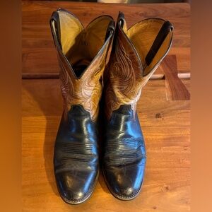 Ariat 10018729 Heritage Cowpunch Leather Western Cowboy Boots Mens US 11D brown